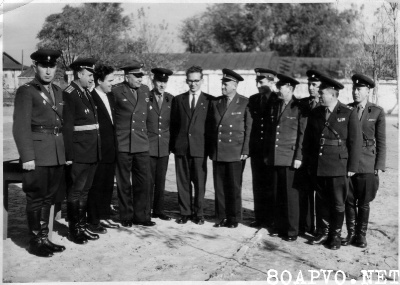 Командир 11-й дивизии Токаренко М. К. с командирами частей